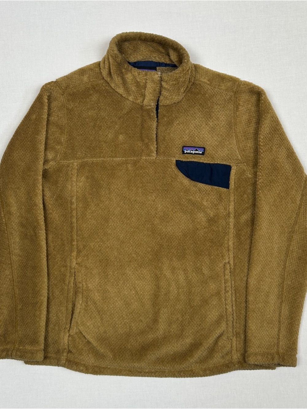 Patagonia Brown Quarter Snap Fleece